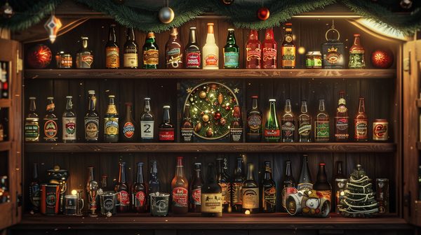 Découverte festive avec un calendrier de l'avent bière